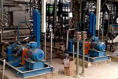 KPP系列化工流程泵在貴州乙二醇試驗項目使用現場