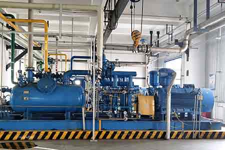 肯富來液環(huán)泵機組在鄂爾多斯電力冶金集團股份有限公司氯堿化工分公司VCM使用現場