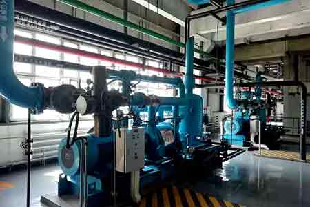 肯富來液環(huán)泵機(jī)組在延吉熱電廠使用現(xiàn)場
