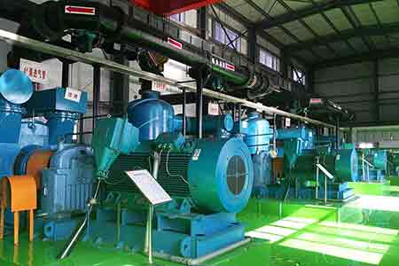 肯富來液環(huán)泵機組在山西蘭花集團大陽煤礦使用現(xiàn)場