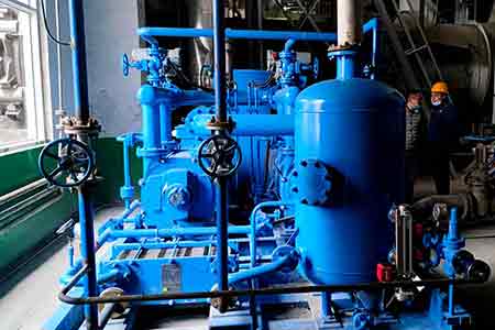 肯富來(lái)液環(huán)泵機(jī)組在山西立恒焦化有限公司使用現(xiàn)場(chǎng)