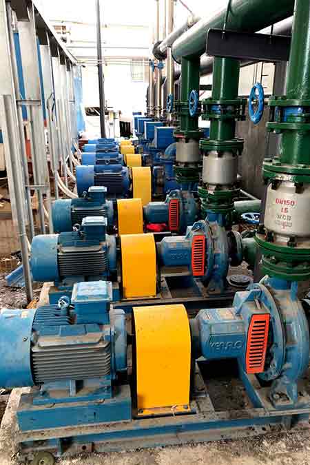 江門南字食品冷卻循環(huán)水泵使用現(xiàn)場