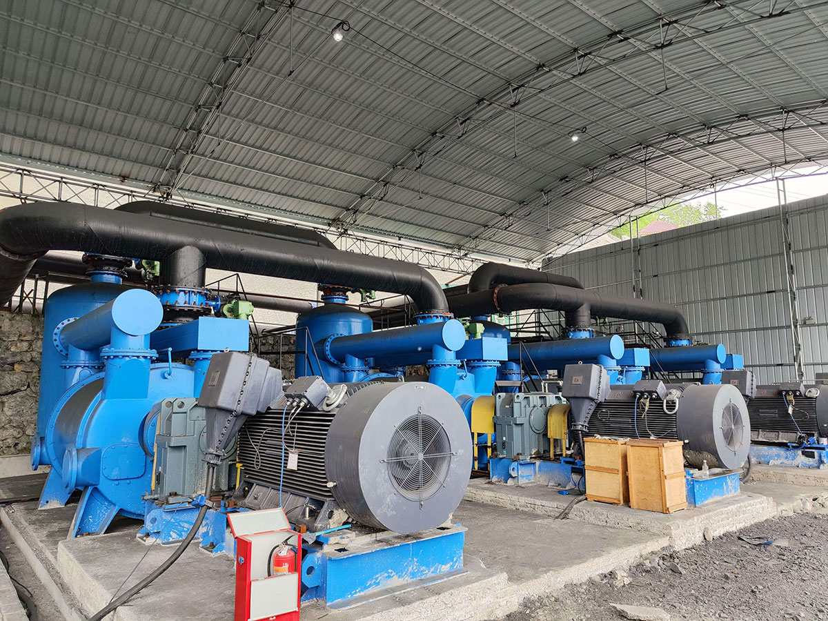 肯富來瓦斯泵在貴州朗月集團老虎石礦使用現(xiàn)場